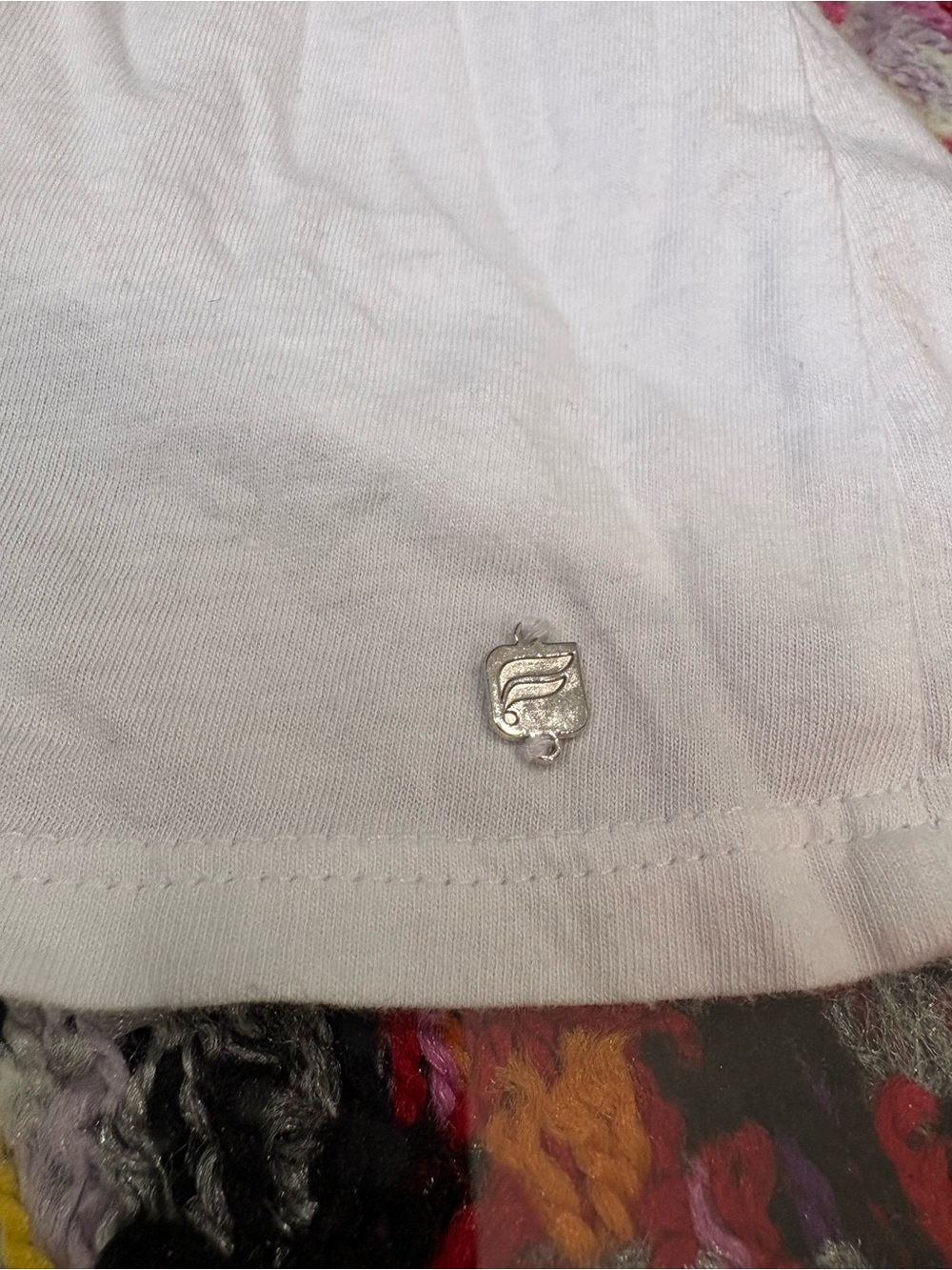 Fabletics White Racerback Tank Top - Picture 2 of 4